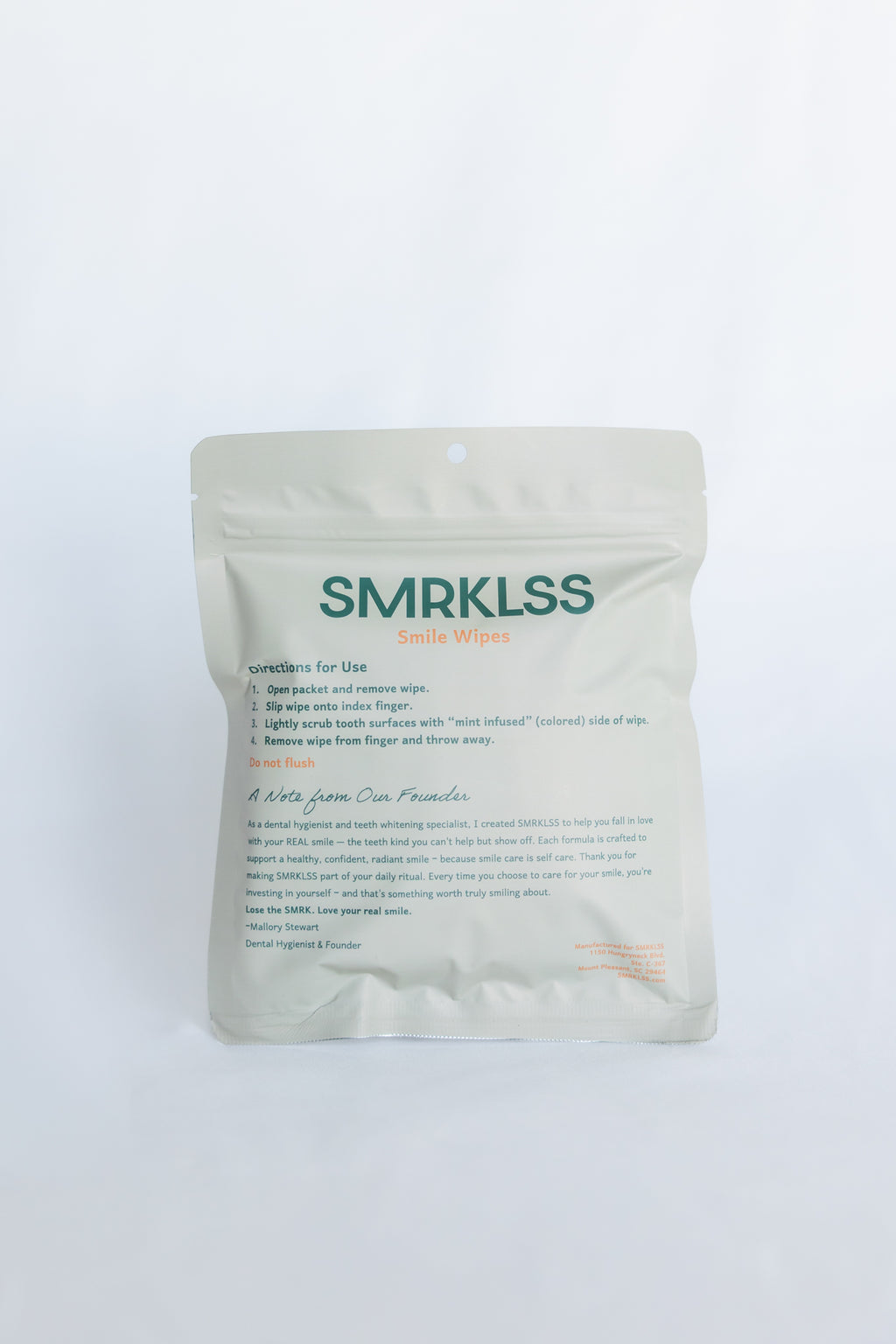 SMRKLSS Smile Wipes Wholesale Case (25 Units)