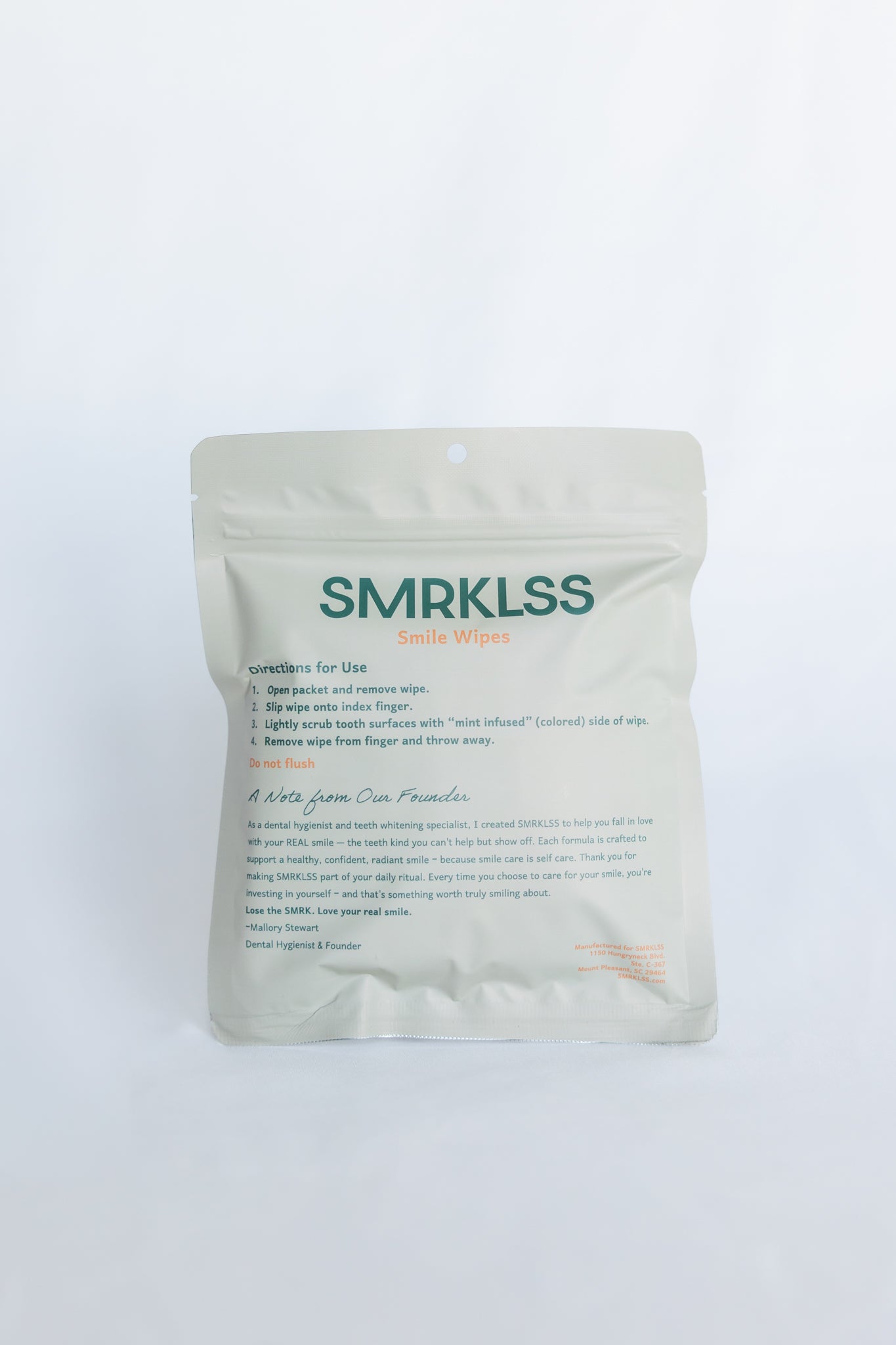 SMRKLSS Smile Wipes Wholesale Case (25 Units)